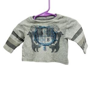 Juicy Couture Baby Infant Long Sleeve Tee Size 0-3 Months‎
